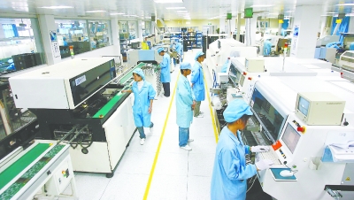 星網銳捷公司高端網絡設備生產線 - 精彩圖片 - 東南網